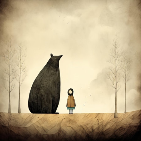 the weeping woman, a hauntingly beautiful illustration by jon klassen, depicts a sorrowful female figure with a subtle, mysterious expression, surrounded by a dark, muted color palette, evoking feelings of melancholy and introspection, perfect for fans of emotional and thought-provoking artwork. ai generatedの素材