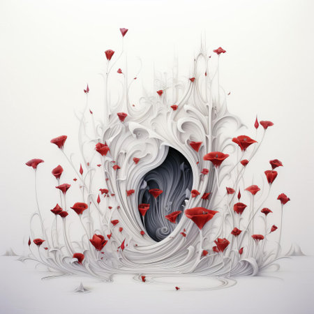 the velvety texture stands out against a pristine white background, showcasing its soft and luxurious feel, evoking a sense of comfort and elegance, perfect for interior design inspiration, home decor ideas, and textile enthusiasts. ai generatedの素材