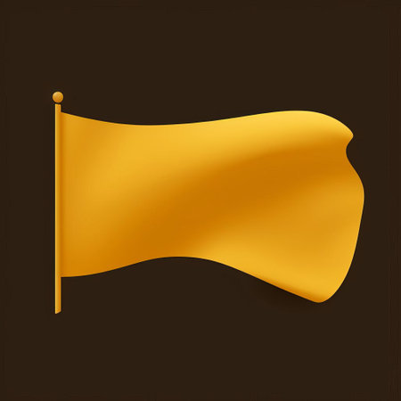 a luxurious golden flag lies flat on a surface, surrounded by a pair of mice, adding a touch of whimsy to this unique still life composition, evoking feelings of wealth, elegance, and playfulness, perfect for those who appreciate golden accents and quirky animal scenes. ai generatedの素材