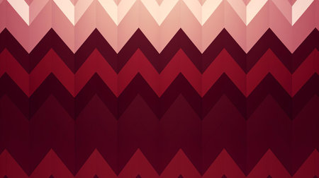 the geometric pattern features a mesmerizing blend of minimal design elements, predominantly in a rich maroon hue, showcasing the principles of op art, creating a visually striking and thought-provoking composition that explores the boundaries of optical illusions and perception. ai generatedの素材