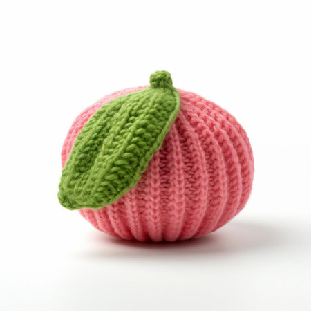 guava, a vibrant tropical fruit, is beautifully showcased against a pristine white background, its intricate texture and deep green skin accentuated by the soft, creamy white of the surrounding space, evoking feelings of freshness and serenity, perfect for healthy eating and culinary inspiration. ai generatedの素材