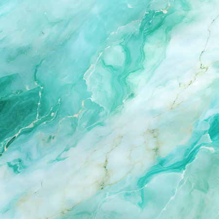 the background features a soft, calming pattern with a mesmerizing blend of gentle teal hues, evoking a sense of serenity and sophistication, reminiscent of luxurious marble textures, perfect for adding a touch of elegance to any design or visual project. ai generatedの素材
