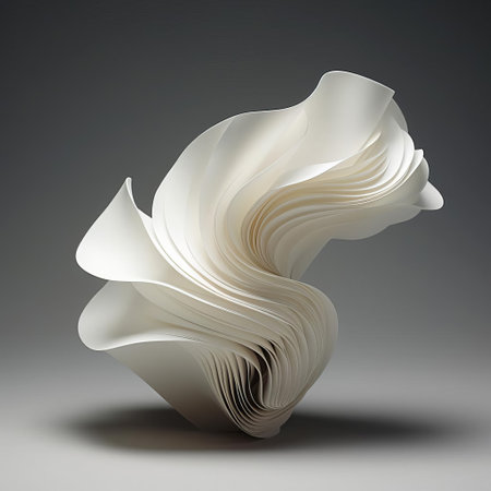 silicone spatula lies flat on a pristine white background, its flexible and pliable design making it perfect for scraping the sides of bowls, folding ingredients together, and serving hot dishes with ease, ideal for cooking, baking, and culinary arts enthusiasts. ai generatedの素材