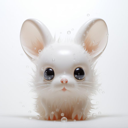 nubby, a small, rounded, and textured protrusion, sits elegantly against a pristine white background, showcasing its unique shape and subtle color variations, perfect for adding depth and visual interest to any design or photography project focused on minimalism and simplicity. ai generatedの素材