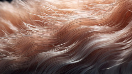 the human torso displays a fascinating phenomenon in this macro shot, showcasing body part 16 with an intriguing array of hairs growing out of it, highlighting the intricate details of human anatomy and the natural process of hair growth on the body's surface. ai generatedの素材