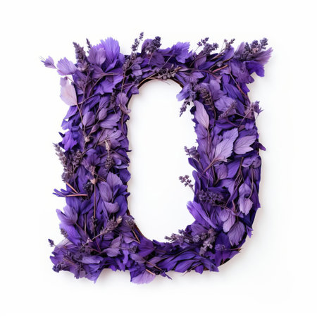 the lavender wood letter q stands out against a crisp white background, showcasing its rustic charm and natural beauty, perfect for diy craft projects, home decor, and typography enthusiasts, evoking feelings of serenity and elegance in modern design and rustic decor settings. ai generatedの素材