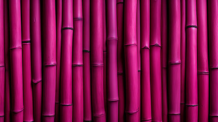 the vibrant magenta bamboo texture background showcases a stunning fusion of natural and artificial elements, perfect for adding a pop of color to your designs, with its unique blend of organic patterns and bold hues, ideal for creative projects and visual expressions. ai generatedの素材