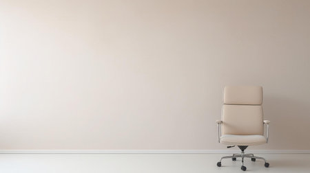 the gaming chair sits proudly in the room, surrounded by a sleek and modern decor, with a notable empty wall space above it, awaiting the perfect gaming-inspired artwork, poster, or decorative shelf to complete the ultimate gaming station ambiance. ai generatedの素材