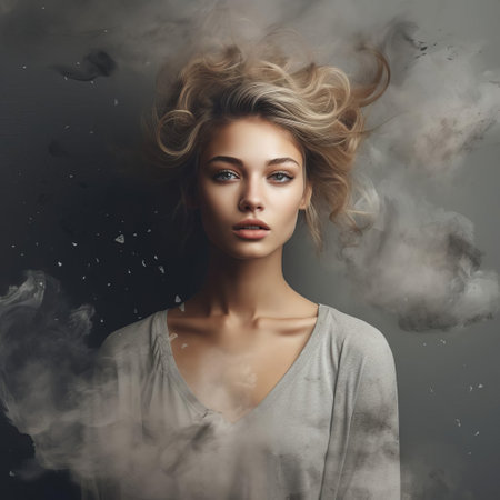 ash background, a serene and calming visual element, features a soothing palette of ash tones, evoking a sense of simplicity and elegance, perfect for website design, graphic design, and digital art projects that require a subtle yet sophisticated aesthetic, conveying a sense of modernity and refinement. ai generatedの素材