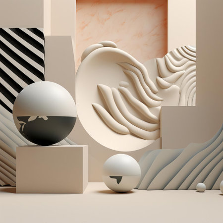 vitrified tiles, with their 3d design, add a touch of sophistication to any room, offering a unique blend of style and functionality, perfect for modern homes and commercial spaces, while their durable and stain-resistant properties make them a practical choice for high-traffic areas. ai generatedの素材