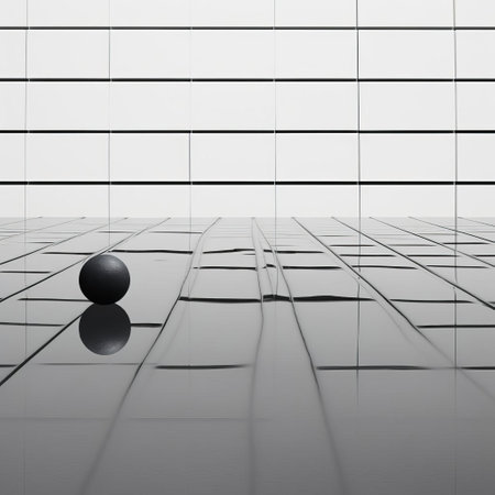 the grid, a staple of modern design, is showcased in this stunning visual representation, exuding minimalistic elegance with its clean lines, simple shapes, and monochromatic color scheme, perfect for those who appreciate simplicity and sophistication in graphic design and visual art. ai generatedの素材