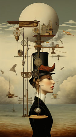 the majestic lion, often referred to as the king of the jungle, is captured in its natural habitat, showcasing its regal demeanor and powerful physique, with a stunning golden mane and piercing eyes, set against a serene savannah backdrop at sunset. ai generatedの素材