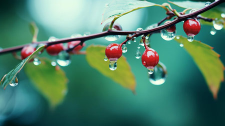 the landscape photograph showcases a serene atmosphere, characterized by a soft focus and subtle bokeh, evoking a sense of gentle tranquility reminiscent of a misty morning, inviting the viewer to pause and appreciate the beauty of the natural world, capturing the essence of peacefulness and calmness. ai generatedの素材