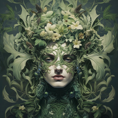 fresh basil leaves, a staple herb in many cuisines, are showcased in this vibrant photo, highlighting their bright green color and delicate texture, perfect for adding flavor to pesto, caprese salads, and other mediterranean-inspired dishes, evoking the essence of summer and freshness. ai generatedの素材