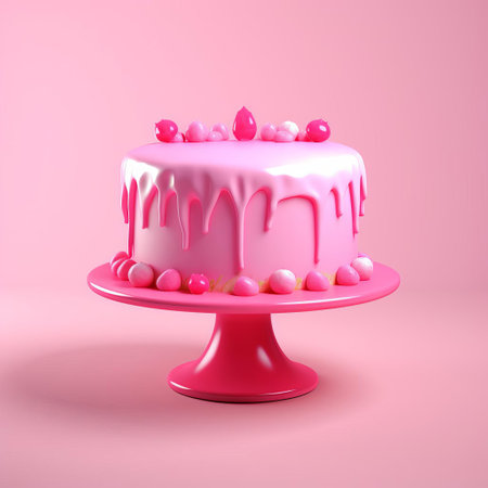 a colorful birthday party scene bursts with excitement, featuring vibrant balloons, streamers, and confetti in shades of bright pink, blue, and yellow, capturing the joy and celebration of a child's special day, perfect for kids' party decorations and festive event planning inspiration. ai generatedの素材