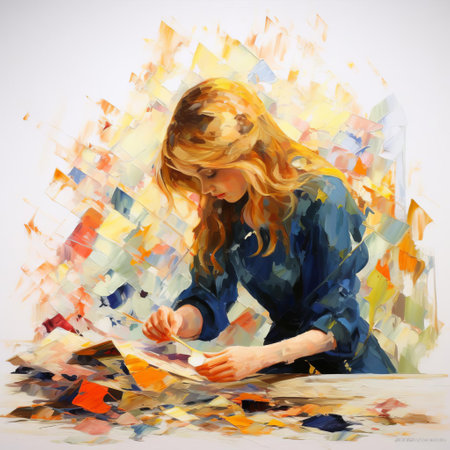 the vibrant painting showcases a stunning post-impressionism artwork, set against a pristine white isolated background, evoking emotions with its bold brushstrokes, vivid colors, and distorted forms, characteristic of this iconic art movement, perfect for art enthusiasts and design inspiration. ai generatedの素材