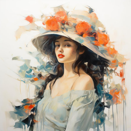 the vibrant painting showcases a stunning post-impressionism artwork, set against a pristine white isolated background, evoking emotions with its bold brushstrokes, vivid colors, and distorted forms, characteristic of this iconic art movement, perfect for art enthusiasts and fans of vincent van gogh and paul gauguin. ai generatedの素材