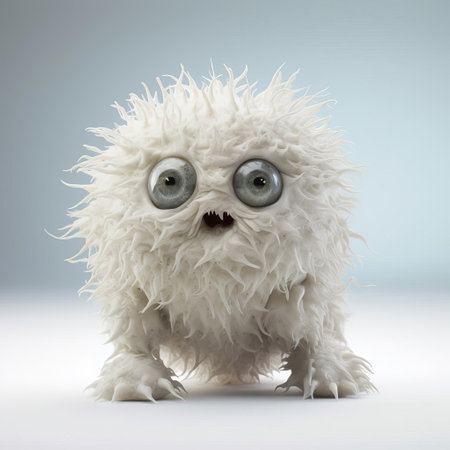 the knobby, a type of unique and fascinating geological formation, stands out against a pristine white background, showcasing its intricate texture and earthy tones, evoking a sense of natural wonder and curiosity about the mysteries of the earth's surface. ai generatedの素材