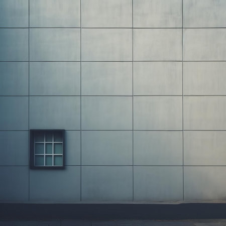 the grid, a staple of modern design, is showcased in this stunning visual representation, exuding a sense of minimalistic elegance and sophistication, perfect for those who appreciate clean lines, simplicity, and a touch of industrial chic in their interior decor and architectural inspirations. ai generatedの素材