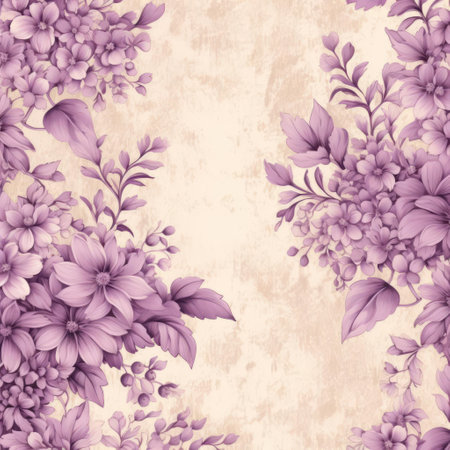 lilac background featuring a soft, muted tone, reminiscent of a bygone era, perfect for adding a touch of nostalgia and elegance to your designs, with its subtle, pastel hue evoking feelings of serenity and calmness, ideal for vintage-inspired projects and rustic themes. ai generatedの素材
