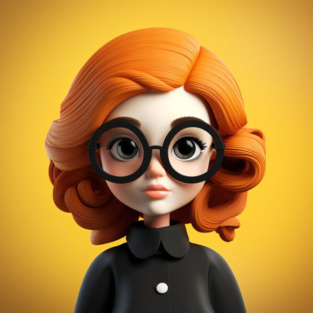 ella, a sleek minimalist 3d character, stands out against a plain white background, showcasing her simplistic yet elegant design, perfect for modern digital art, 3d modeling, and graphic design projects that require a clean and futuristic aesthetic. ai generatedの素材