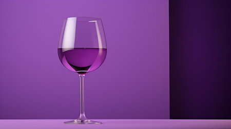 the belgian dubbel beer bottle stands elegantly on a minimalist background, surrounded by subtle violet hues, evoking a sense of sophistication and simplicity, perfect for beer enthusiasts and art lovers who appreciate the beauty of craft brewing and artistic expression. ai generatedの素材