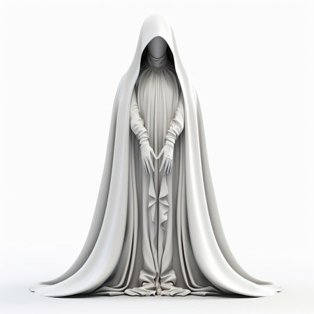 the ahool, a mythical giant bat creature, is majestically posed in a full-body stance on a pristine white isolated background, showcasing its intricate 3d details and textures, perfect for fantasy and mythical creature enthusiasts, digital artists, and designers seeking high-quality reference images. ai generatedの素材