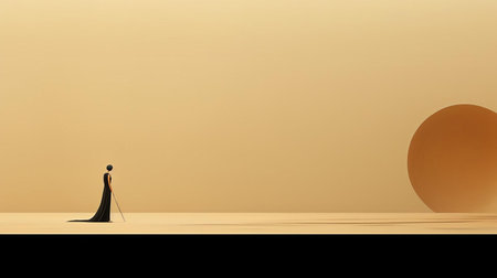 the minimalist interior design features a bistre-colored accent wall, adding warmth and coziness to the modern living room, perfectly blending simplicity with elegance, creating a soothing atmosphere ideal for relaxation and entertainment. ai generatedの素材