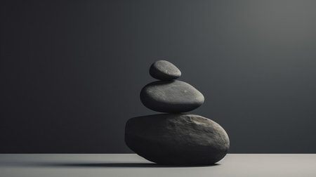 slate roofs adorn this modern minimalist home, blending seamlessly into the surrounding landscape with its clean lines, neutral tones, and sleek architecture, epitomizing the perfect fusion of simplicity and sophistication in exterior design. ai generatedの素材