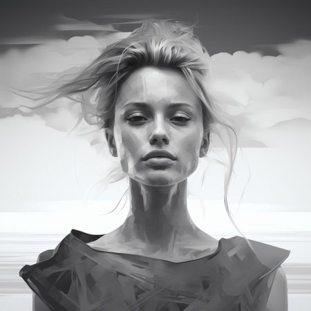 the plain stretches out endlessly, a vast expanse of open grassland dotted with occasional wildflowers, under a bright blue sky with only a few wispy clouds, evoking a sense of serenity and freedom, perfect for a relaxing countryside getaway or a peaceful hike. ai generatedの素材