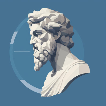 the statue stands majestically, its simplicity and elegance evoking the essence of hellenistic art, with subtle curves and gentle folds in the drapery, exuding a sense of serenity and refinement, reminiscent of ancient greek sculptures, while its minimalist approach adds a touch of modern sophistication. ai generatedの素材