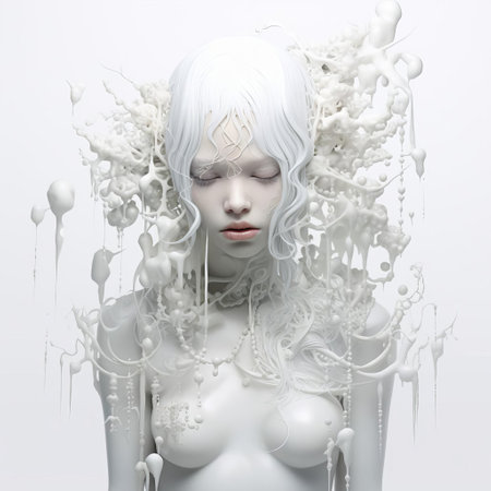 lemon slices, bursting with citrus flavor, sit elegantly on a pristine white background, showcasing their vibrant yellow color and intricate texture, evoking feelings of freshness and zest, perfect for adding a sour kick to any culinary creation or refreshing beverage. ai generatedの素材