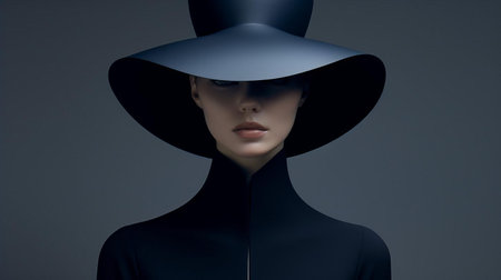 the sofa features a sleek, minimalist design with a navy blue upholstery, blending seamlessly into modern living rooms, adding a touch of sophistication and elegance to any interior decor, perfect for those who appreciate understated luxury and simplicity. ai generatedの素材