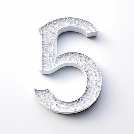 number five-hundred-eighty stands out against a pristine white background, its bold black digits and sleek design making it a striking visual element in any composition, perfect for use in graphic design, photography, and digital art projects requiring a clean and modern aesthetic. ai generatedの素材