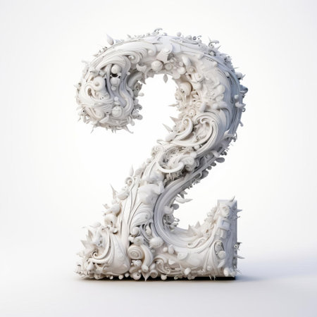 the majestic number two-thousand-nine-hundred stands out against a pristine white background, its bold digits and striking typography making it a visually stunning image perfect for design projects, graphics, and digital art, evoking a sense of modernity and sophistication. ai generatedの素材