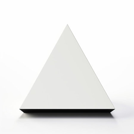 the trapezium, a quadrilateral with two pairs of opposite sides, is elegantly showcased in its minimal form on a clean white isolated background, highlighting its geometric simplicity and precision, perfect for educational or design purposes, conveying a sense of clarity and sophistication. ai generatedの素材