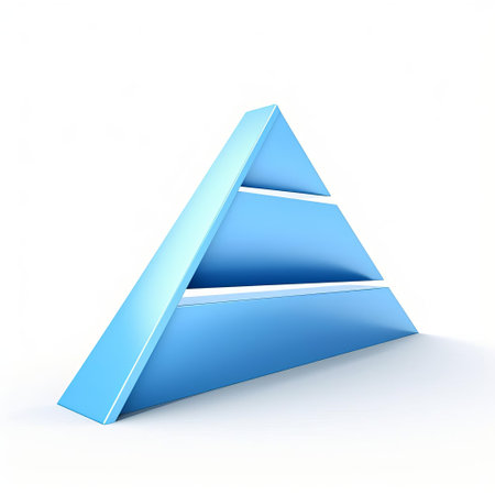 the geometric shape, a blue parallelogram, stands out against a pristine white isolated background, showcasing its unique angular features and vibrant color, perfect for design elements, graphics, and educational materials focused on geometry and mathematics. ai generatedの素材