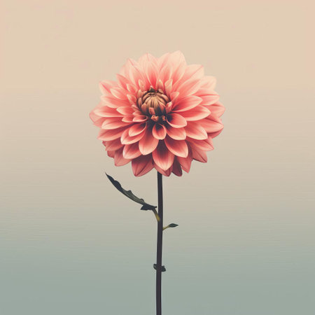 the flower, captured in a timeless and romantic style, exudes a sense of nostalgia and simplicity, with its soft, muted color palette featuring delicate pastel shades of pink, peach, and blue, evoking a vintage photography feel that transports viewers to a bygone era of elegance and charm. ai generatedの素材