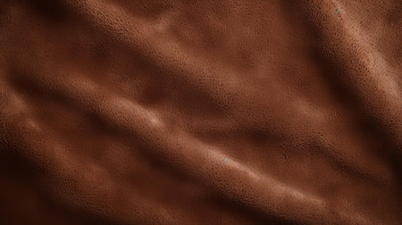 the brown microfiber texture background showcases a soft, velvety surface with intricate fibers, perfect for adding warmth and coziness to any design or photography project, ideal for use in interior design, fashion, and lifestyle visuals, evoking feelings of comfort and relaxation. ai generatedの素材