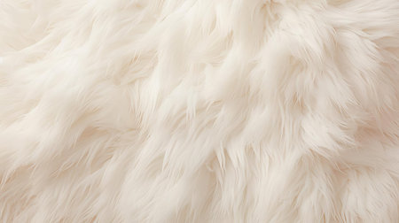 the angora rabbit's soft and fluffy flat texture is on full display in this captivating photo, showcasing the breed's signature long hair and gentle features, perfect for rabbit enthusiasts and animal lovers alike, highlighting the unique characteristics of this beloved pet. ai generatedの素材