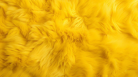 the vibrant yellow fleece texture background radiates warmth and coziness, perfect for autumn and winter-themed designs, featuring a soft, plush pile that evokes feelings of comfort and relaxation, ideal for digital art, graphic design, and textile inspiration. ai generatedの素材