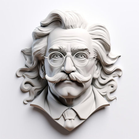 the 3d mason, set against a pristine white background, showcases a mesmerizing wavy design that adds a touch of modern elegance to any space, perfect for architectural visualizations, interior design concepts, and futuristic art compositions. ai generatedの素材