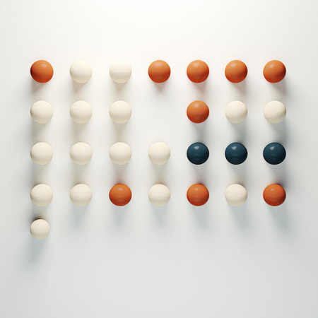 the array, a systematic arrangement of objects, is beautifully showcased on a pristine white background, highlighting its intricate structure and organization, perfect for educational or technical contexts, illustrating data storage, programming concepts, and computational methods. ai generatedの素材