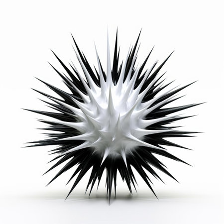 the 3d female figure with spiky hair stands confidently on a pure white isolated background, showcasing her edgy personality and futuristic style, perfect for sci-fi and fantasy illustrations, digital art, and futuristic design concepts. ai generatedの素材