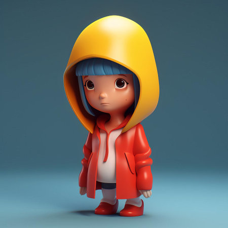 leah, a stylish minimalist 3d character, poses elegantly against a clean white background, showcasing her sleek design and subtle facial features, perfect for modern digital art, 3d modeling, and animation projects that require a touch of simplicity and sophistication. ai generatedの素材