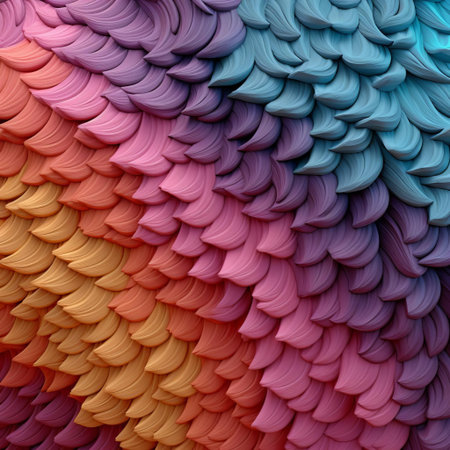 the fuzzy pattern features a mesmerizing design of soft, blurred shapes in pastel hues, perfectly captured on high-quality rayon tiles, available in a seamless quantity to create a stunning visual effect in any interior design project, ideal for modern and contemporary spaces. ai generatedの素材