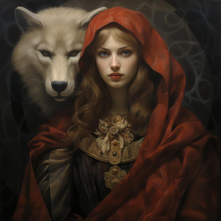 the woman in this sots art-inspired portrait exudes a sense of irony and satire, blending soviet-era aesthetics with modern feminist undertones, her enigmatic gaze and bold hairstyle evoking a sense of rebellion and nonconformity in a world of communist ideology and social realism. ai generatedの素材