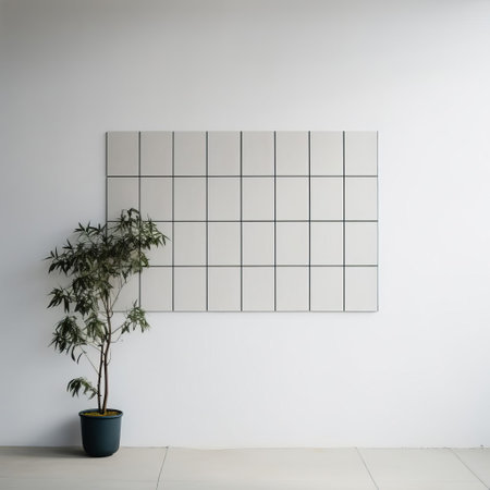 the ash grid, a stunning example of minimalist design, features a subtle yet striking ash wood tone that adds warmth to any modern space, perfect for those who appreciate simplicity and clean lines in home decor and furniture. ai generatedの素材