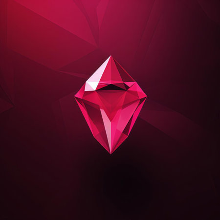 ruby gemstone-inspired background featuring a rich, bold, and luxurious ruby tone that evokes feelings of elegance and sophistication, perfect for jewelry designs, luxury branding, and premium visual content, exuding warmth and opulence with its deep red hue. ai generatedの素材