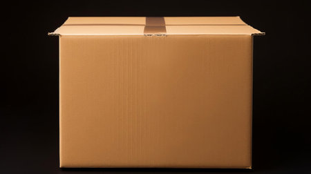 a box sits isolated on a pristine white background, its clean lines and minimalist design making it a versatile prop for product photography, still life compositions, and e-commerce showcases, evoking simplicity, elegance, and modernity. ai generatedの素材